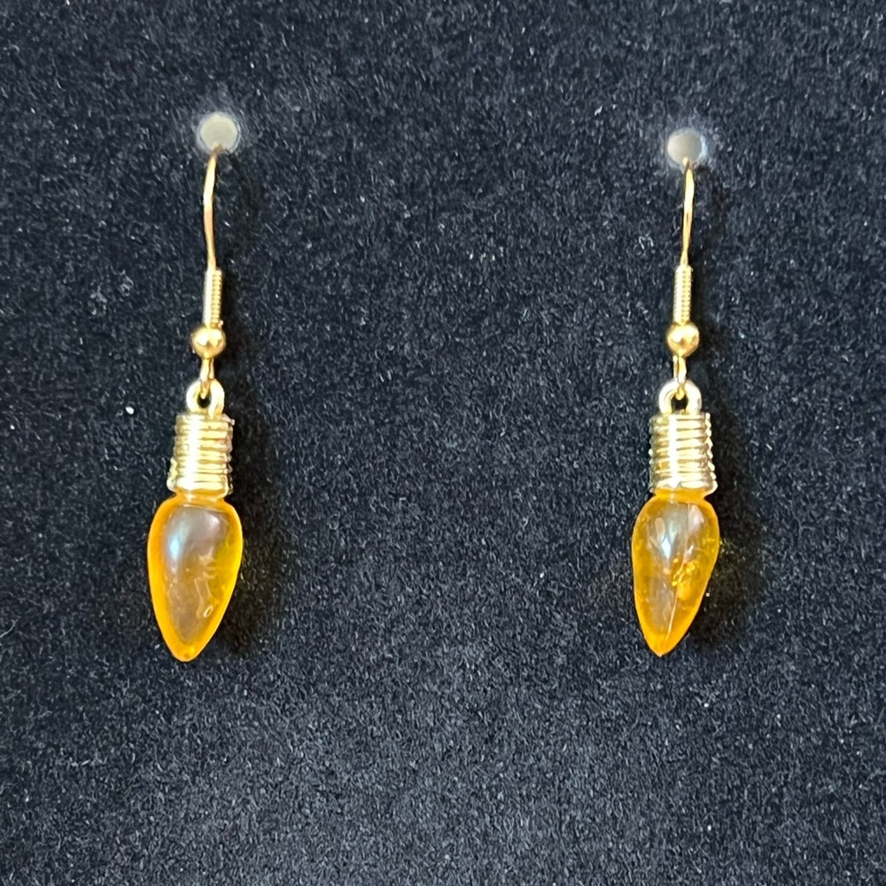 Mini Light Bulb Earrings